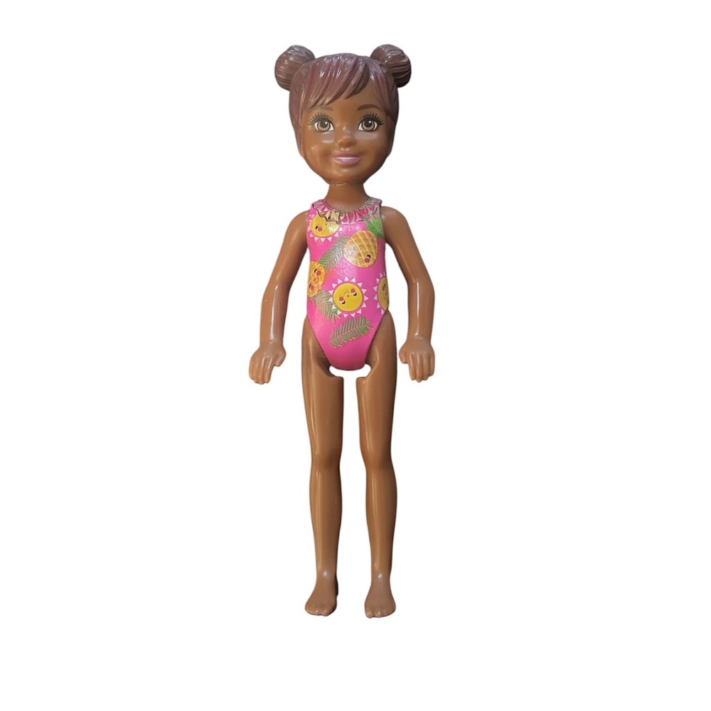 Mattel Barbie Club Chelsea Doll Colorful Swim Suit Kids Pretend Play Doll 2020